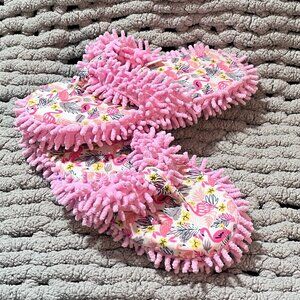 Pink Snoozie Slide Slippers Size L (9-10)